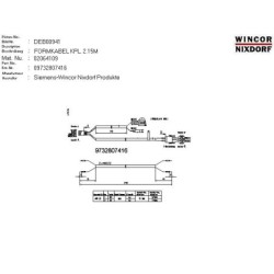 02064109 - CABLE FORM CPL 2.15M