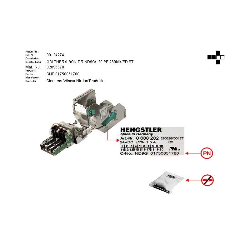 02096670 - GDI THERM.REC.PR.ND9G.120..260MM.STAI.ST