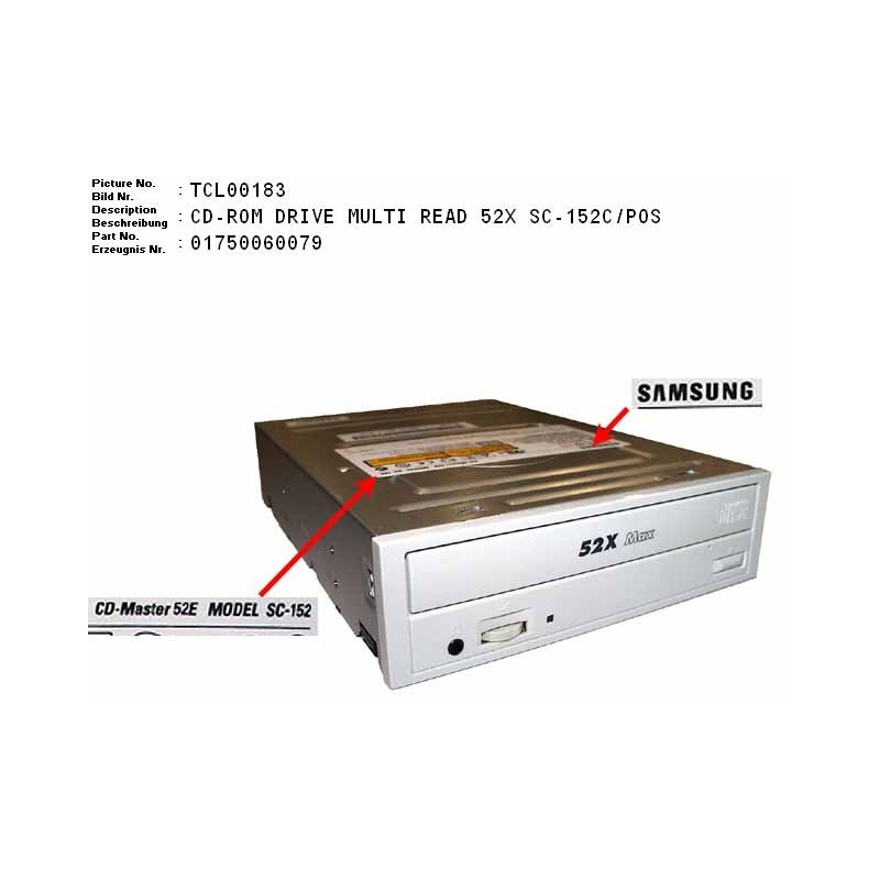 02096821 - CD-ROM DRIVE MULTI READ 52X