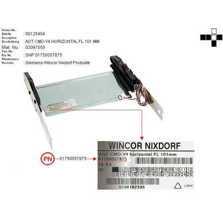 02097050 - TRANSPORT CMD-V4 HORIZONTAL FL 101MM