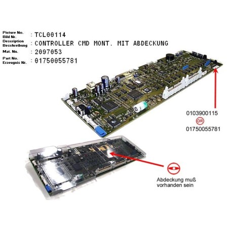 02097053 - PCB CMD ASSD. WITH COVER