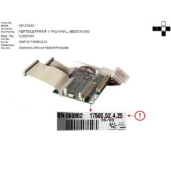 02097059 - DISTRIBUTOR BOARD 1X WITH COVER