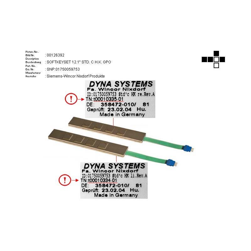 02097987 - SOFTKEYSET 12.1  STD. C H.K. GPO