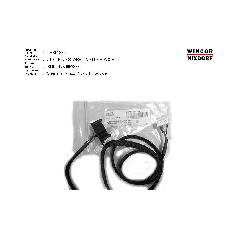 02098738 - CONNECTORCABLE TO CASSETTE A.C.E.G