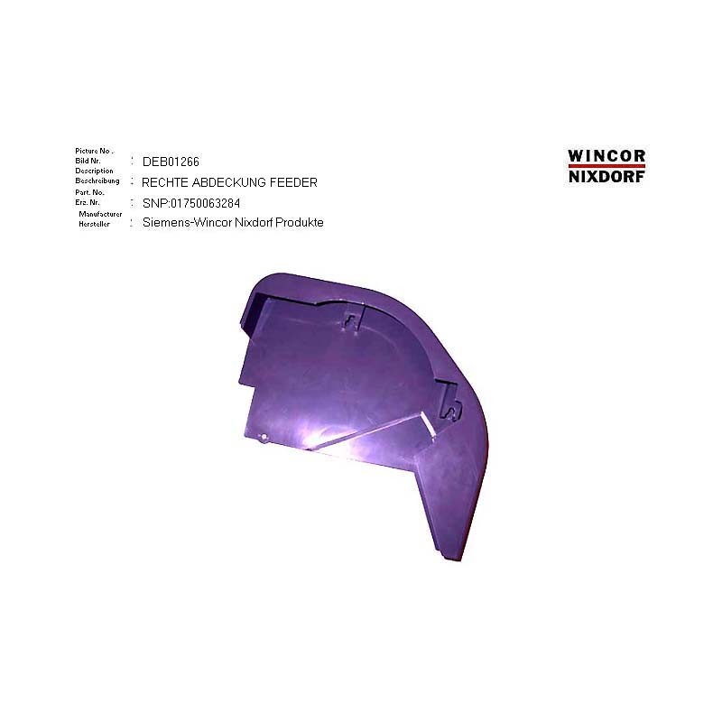 02098748 - RIGHT COVER FEEDER