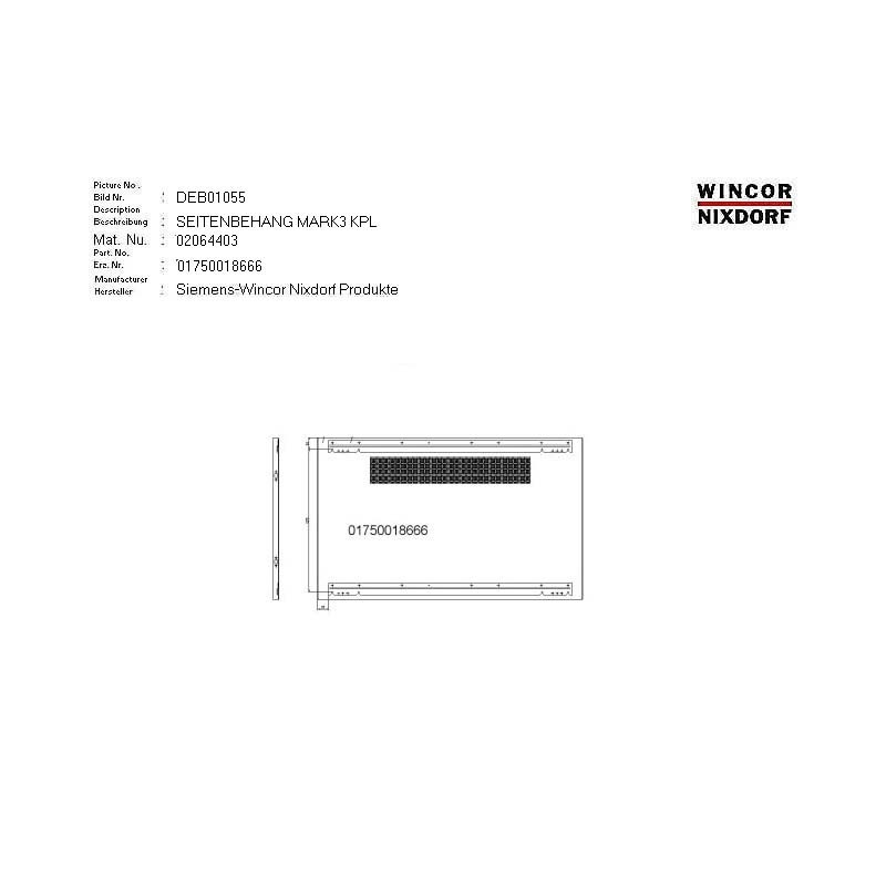 02064403 - SIDE COVER MARK3 KPL.