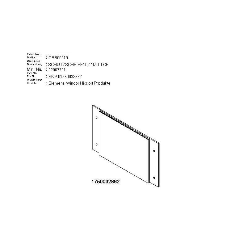 02067791 - PROTECTIVE GLAS WITH LCF