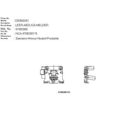 01892860 - BLANK-DISPENSING-SENSOR
