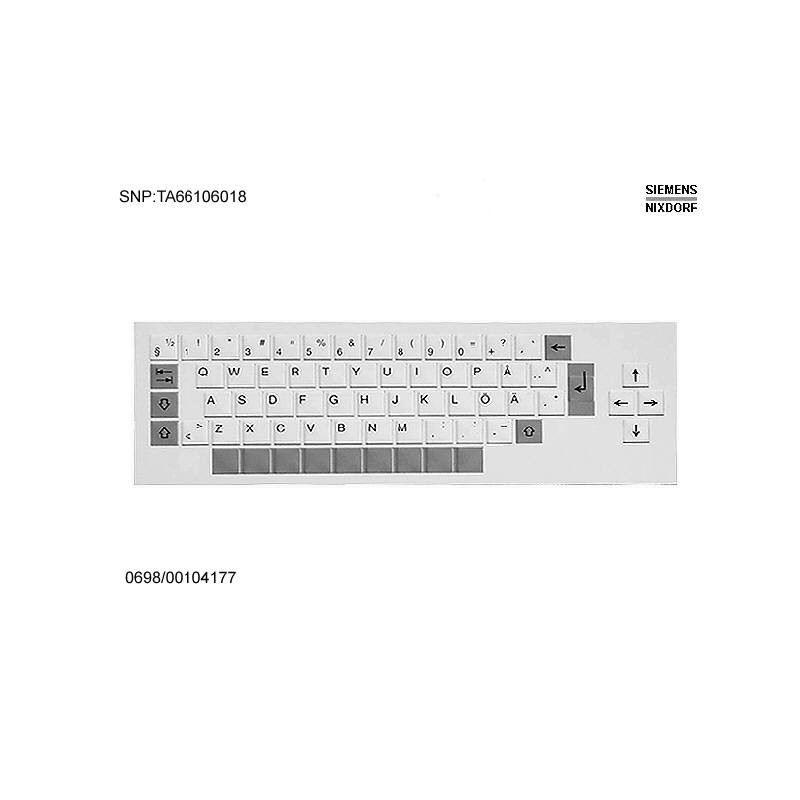 02021084 - ALPHA KEYPAD SWEDEN MEMBRANE TYPE