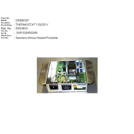 02024834 - THERMOSTAT 110.220 VOLT