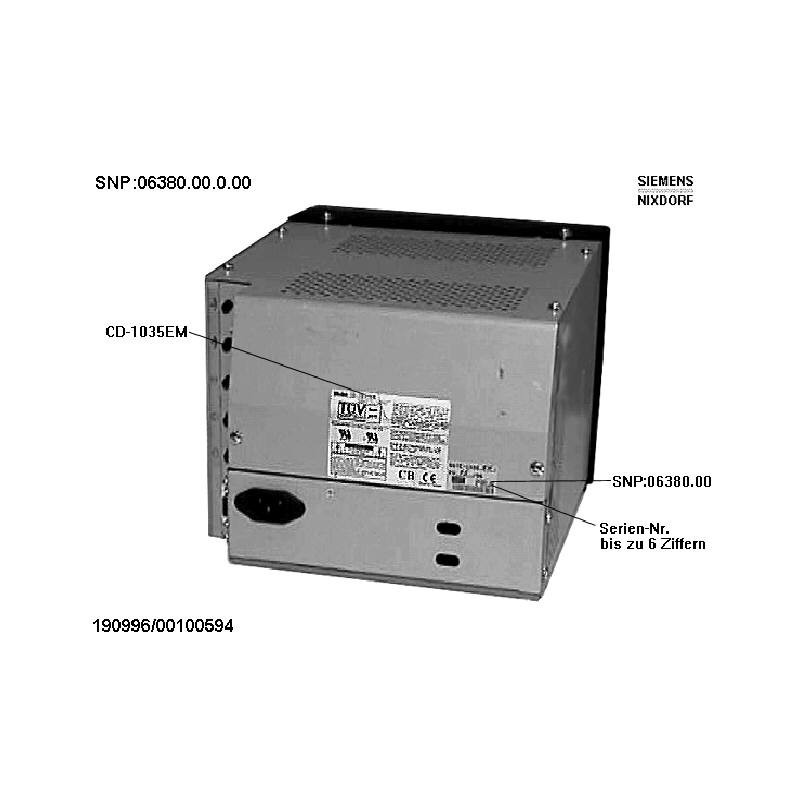 02026660 - 10 -COLOR-VGA-MONITOR ETC