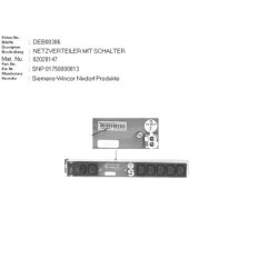 02028147 - POWER DISTRIBUTER WITH SWITCH