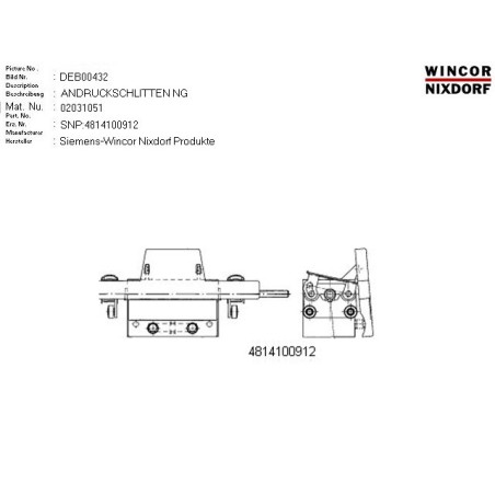 02031051 - CARRIER ASSY. NG