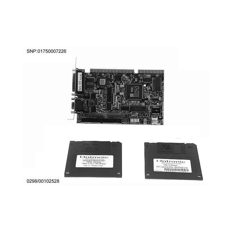 02033459 - VGA GRAPHIC-CARD DOTCARD-SPEEDCOLOR