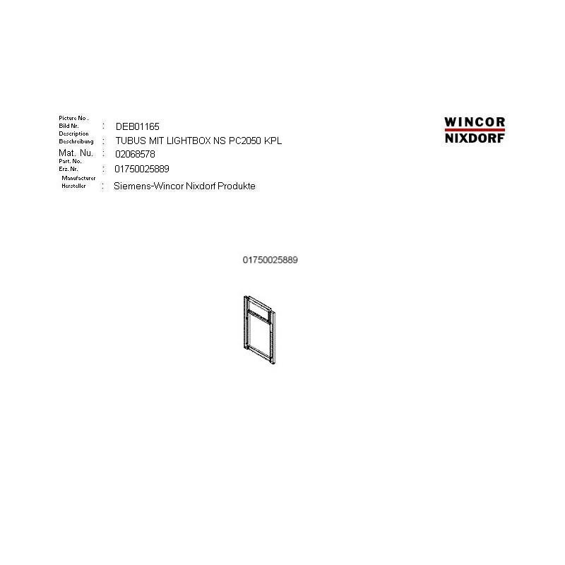 02068578 - TUBUS WITH LB NS PC2050 ASSY.