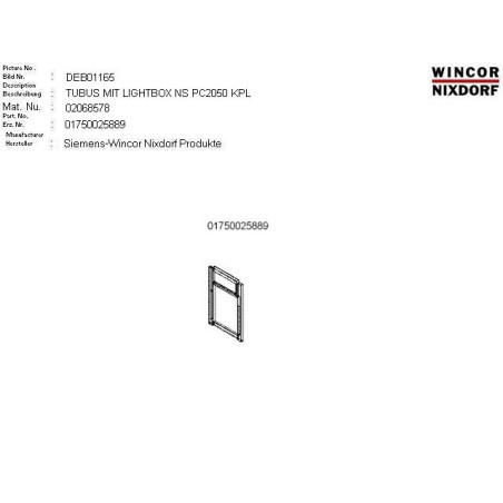 02068578 - TUBUS WITH LB NS PC2050 ASSY.