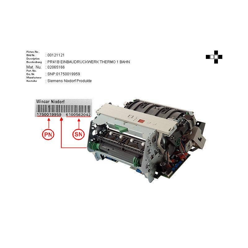 02065166 - PR41B INTEGRATED PRINT THERMO 1 CROSS