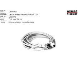 02022910 - CABLE MINI-DIN.MINI-DIN M.M 1.5M BEIGE