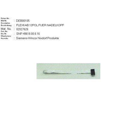 02027626 - FLEXCABLE B60 ASSY.