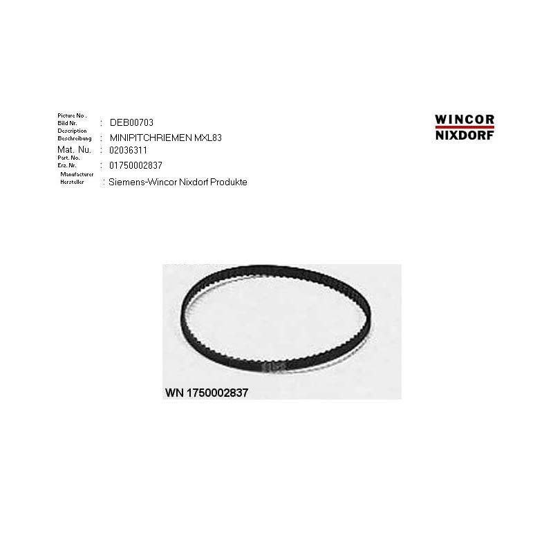 02036311 - MINI PITCH BELT MXL83