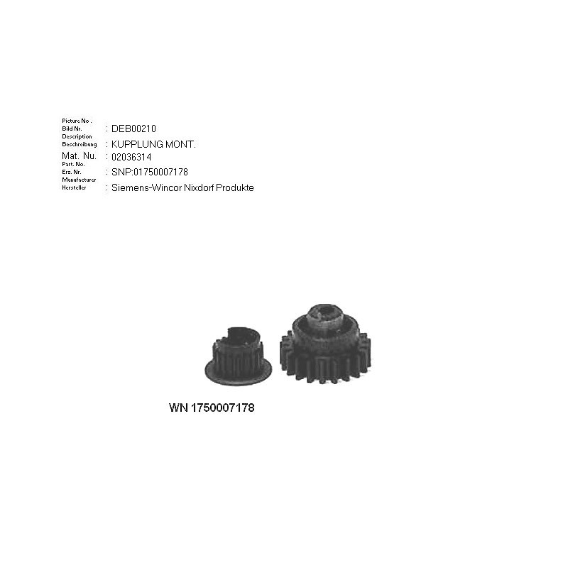 02036314 - CLUTCH ASSD.