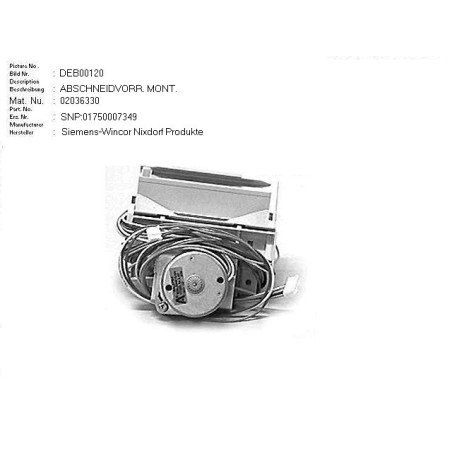 02036330 - CUTT-OFF DEVICE ASSD.