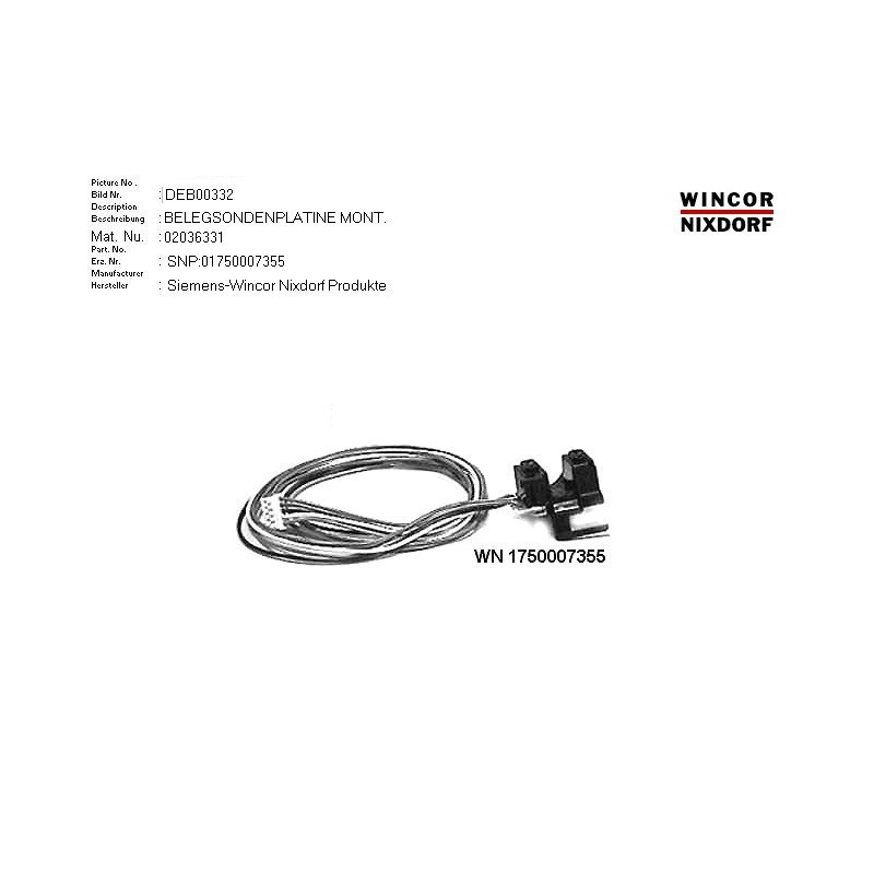 02036331 - SLIP SENSOR PRINT ASSD.