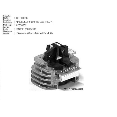 02036332 - PRINT HEAD ND77.ND210