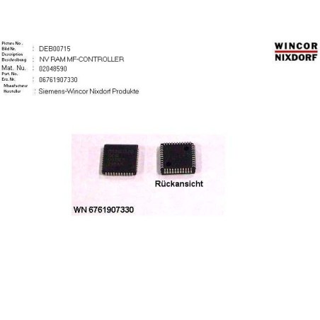 02048590 - CMOS 8-BIT MCU 25M PLCC44