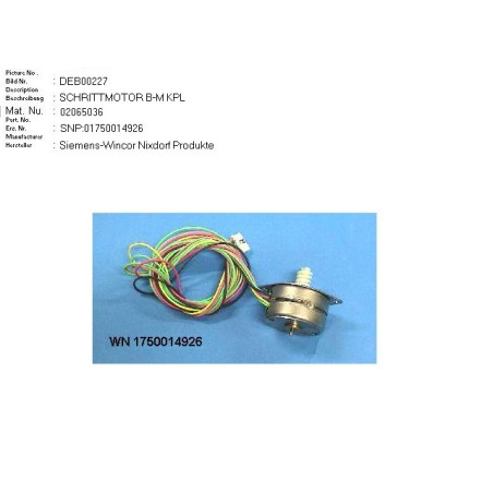 02065036 - STEPPER MOTOR B-M ASSY.