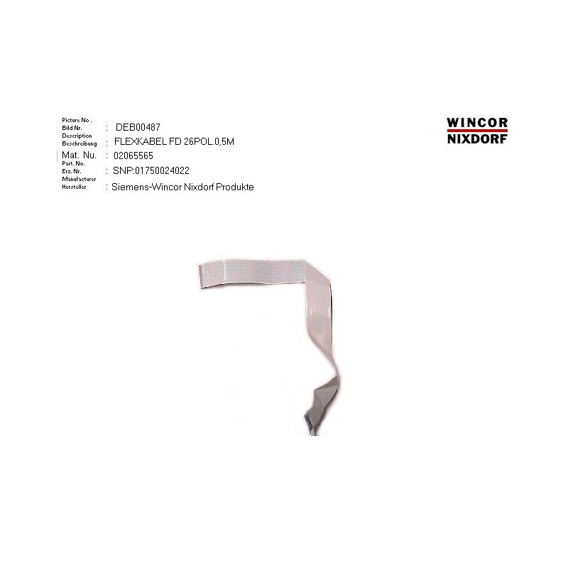 02065565 - FLEXCABLE 26P. 0.5 S1 C2