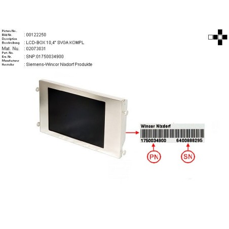 02073031 - LCD-BOX 10.4  PANELLINK SVGA