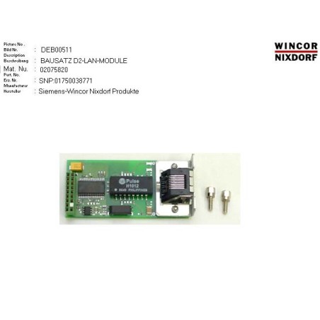 02075820 - KIT D2-LAN-MODULE