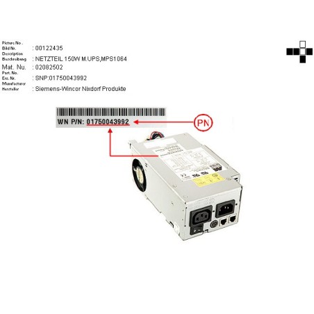 02082502 - PS BEETLE UPS 150W MPS1064