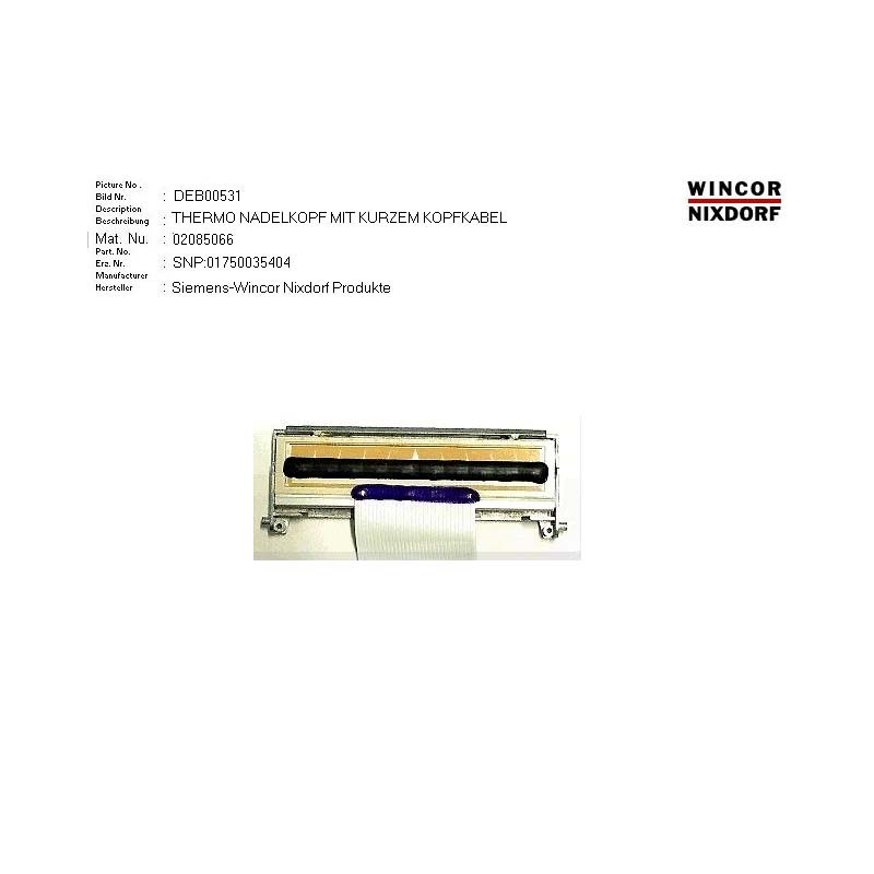 02085066 - THERMAL PRINTHEAD ASSY.SHORT FLAT CABLE