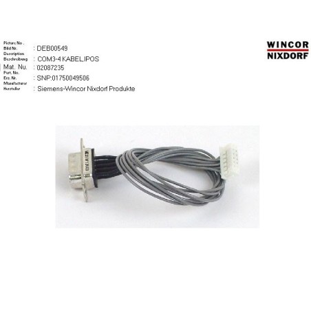 02087235 - COM3-4 CABLE IPOS
