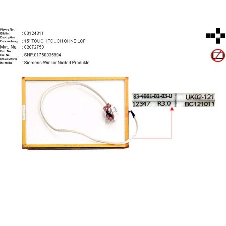 02072758 - 15  TOUGH TOUCH WITHOUT LCF