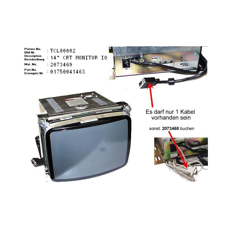 02073469 - +14   CRT MONITOR IQ