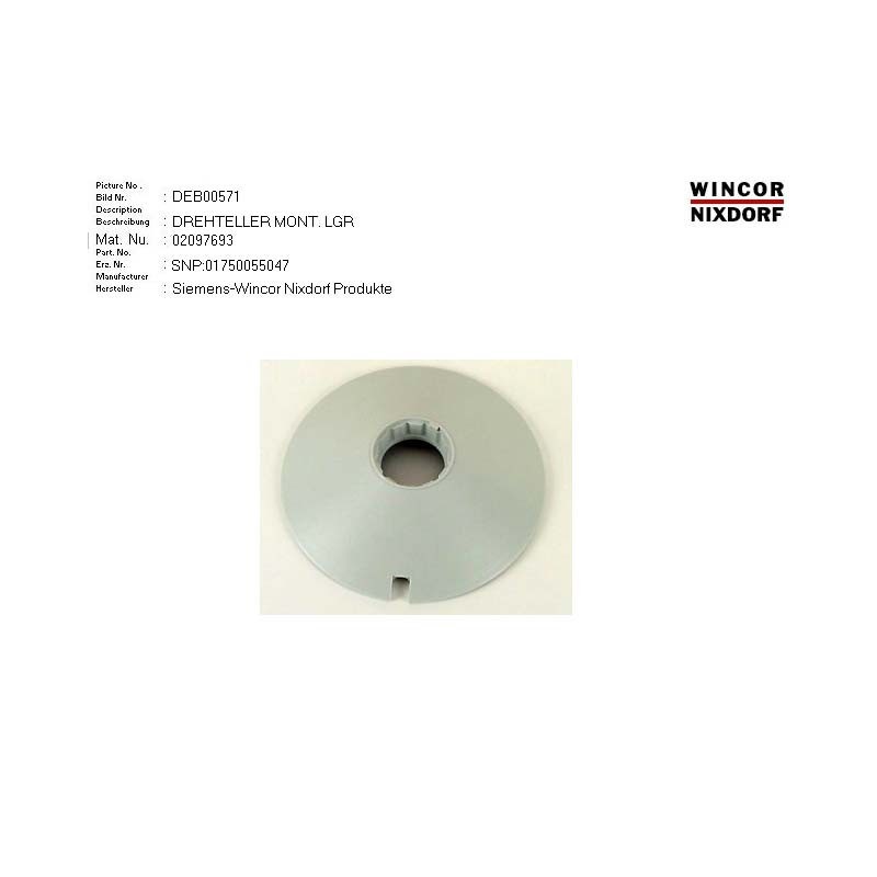 02097693 - SWIVEL BASE ASS LGY