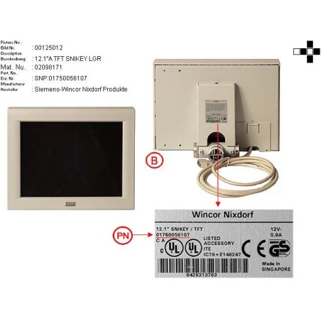 02098171 - +12.1  A TFT SNIKEY LGY