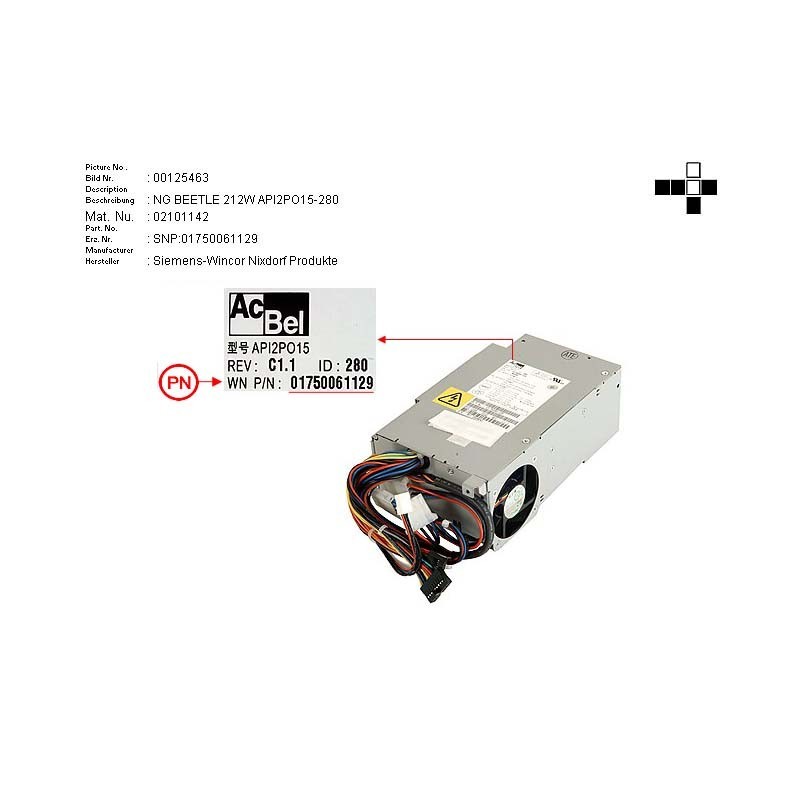 02101142 - PS BEETLE 212W API2PO15-280