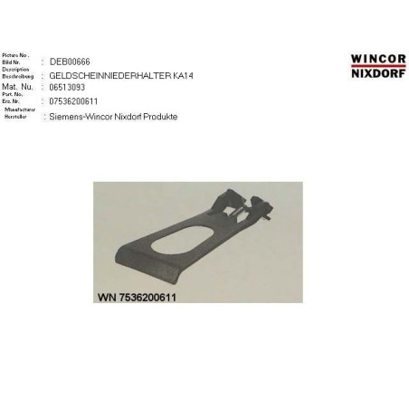 06513093 - HOLD DOWN UNIT ASSD.