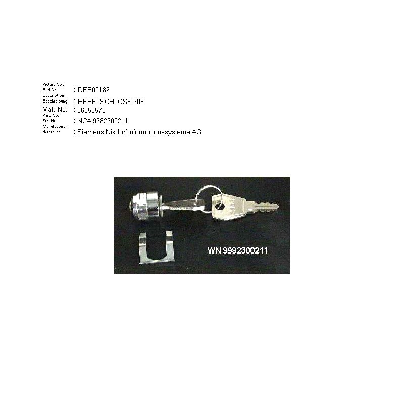 06858570 - MASTER KEY SYSTEM