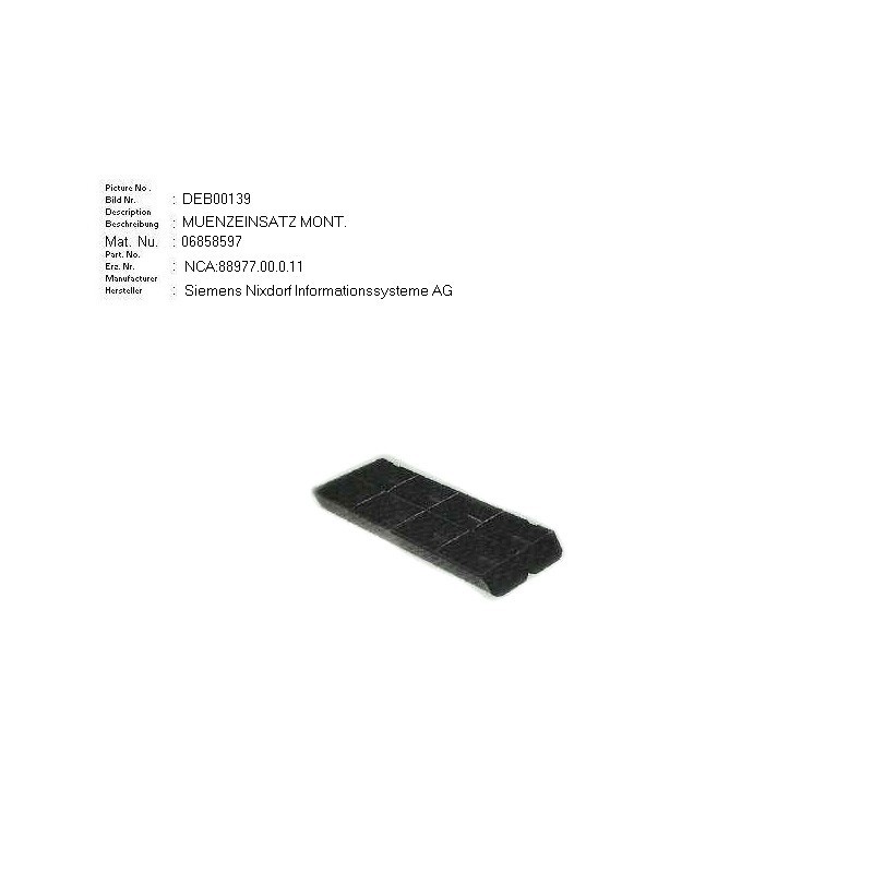 06858597 - COIN DRAWER ASSY