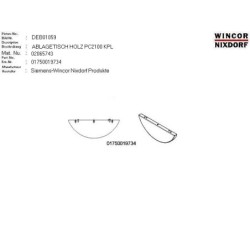 02065743 - STACKER TABLE ASSY.