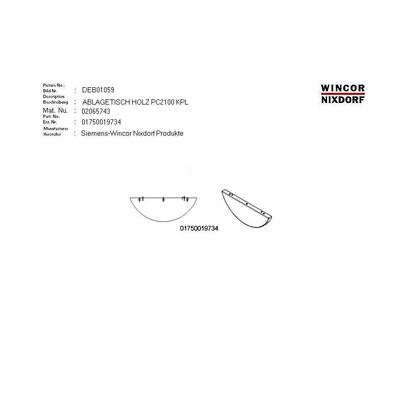 02065743 - STACKER TABLE ASSY.