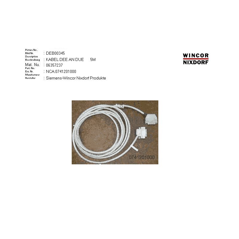 06357237 - CABLE DTE ON DCE