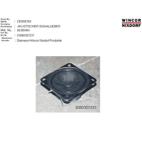 06380484 - ACOUSTIC SIGNAL INDICATOR