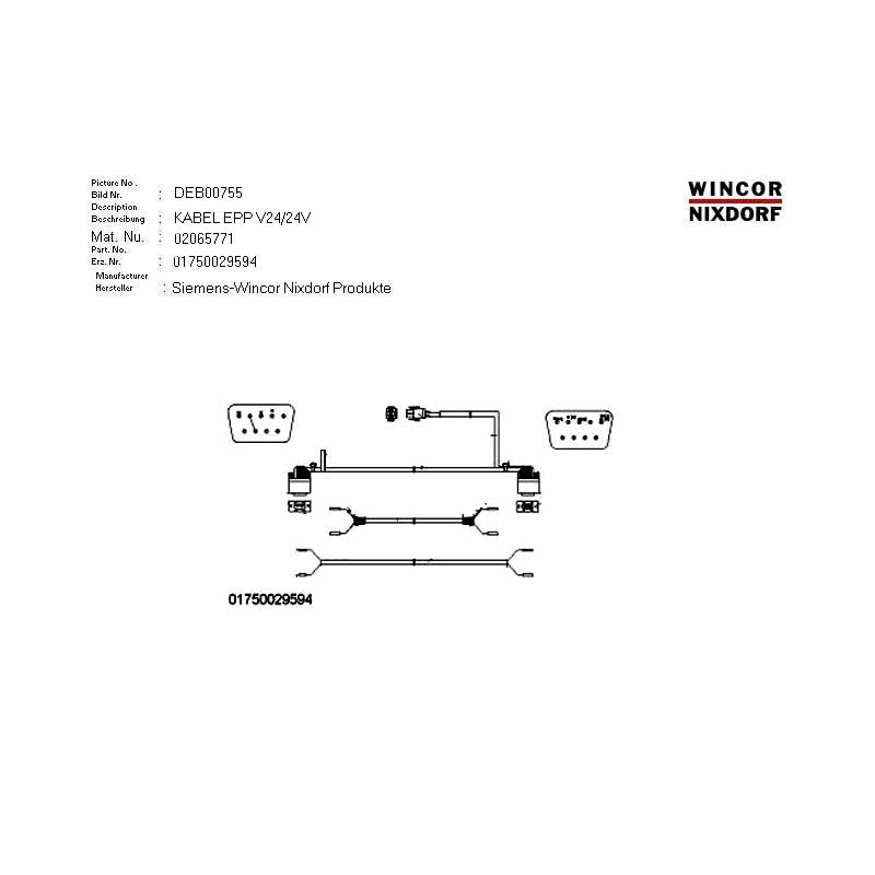 02065771 - CABLE EPP V.24-24VOLT
