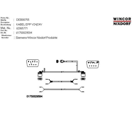 02065771 - CABLE EPP V.24-24VOLT